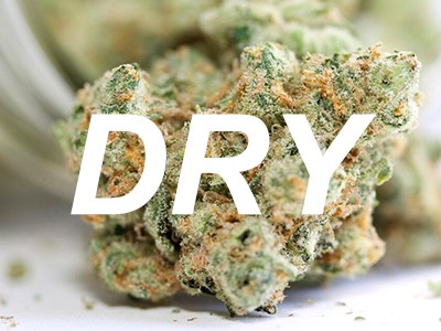 How to dry weed