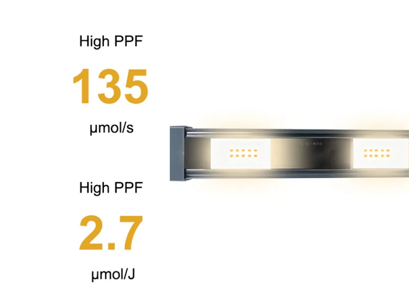 50W leafy vegetable planting light supports length customization