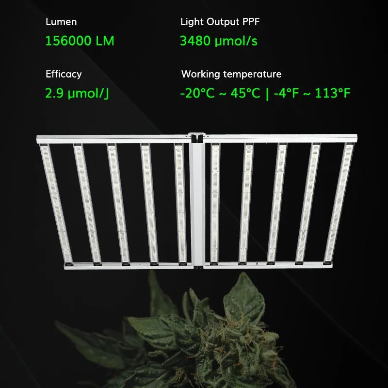 Foldable 1200W Grow Light