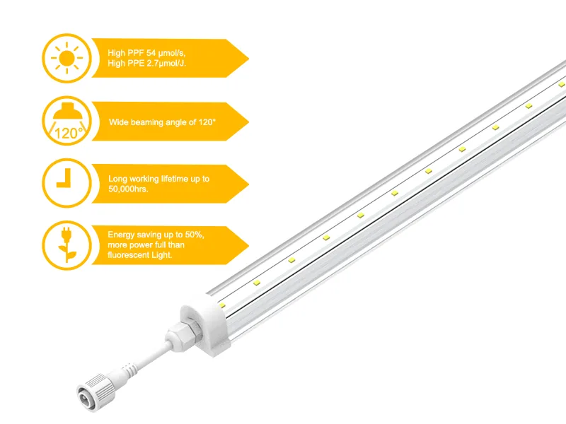 20W Seedling Grow Light IP65 Waterproof Design