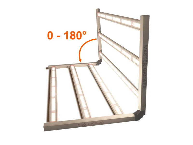 640Watt Foldable LED Grow Light