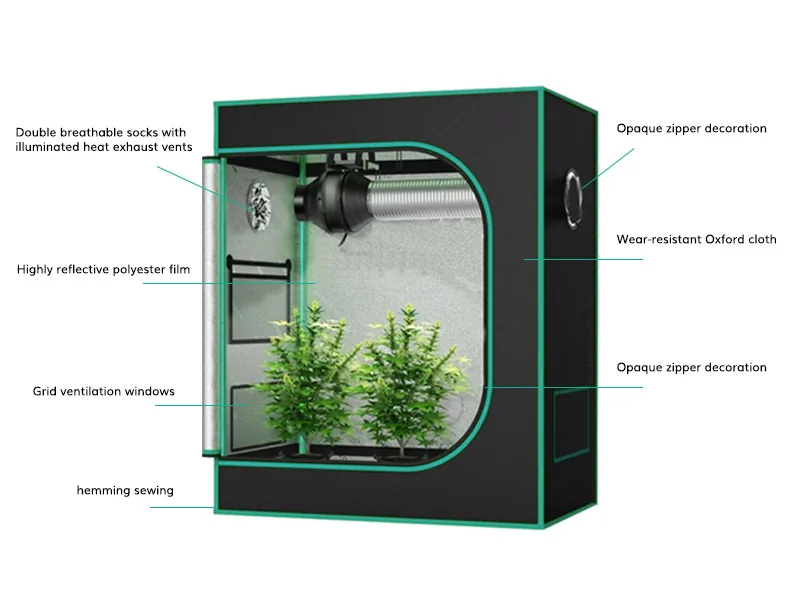 5' x 5' Grow tent