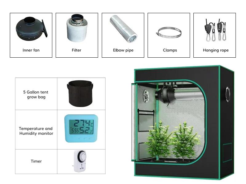 5' x 5' Grow tent