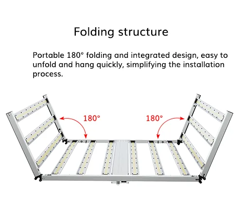 Foldable 1200W Grow Light