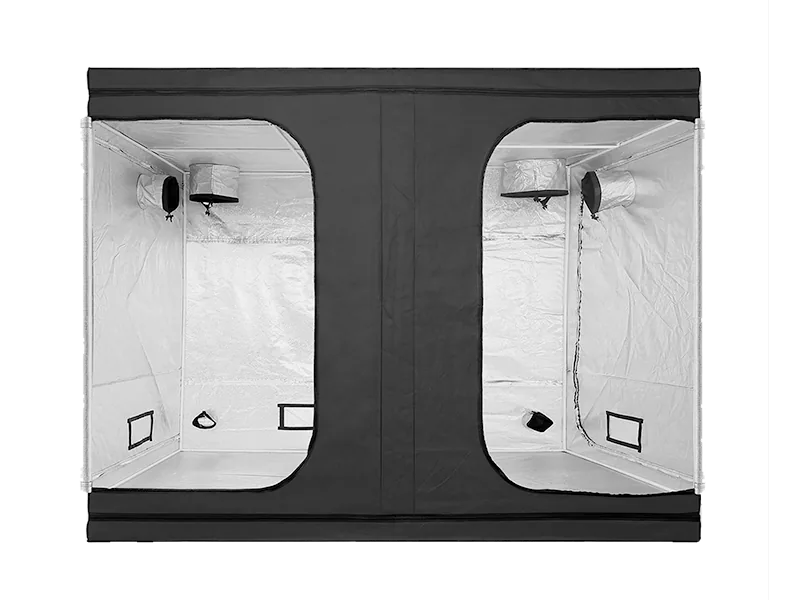 240×120×200cm (8′ × 4')Grow Tent