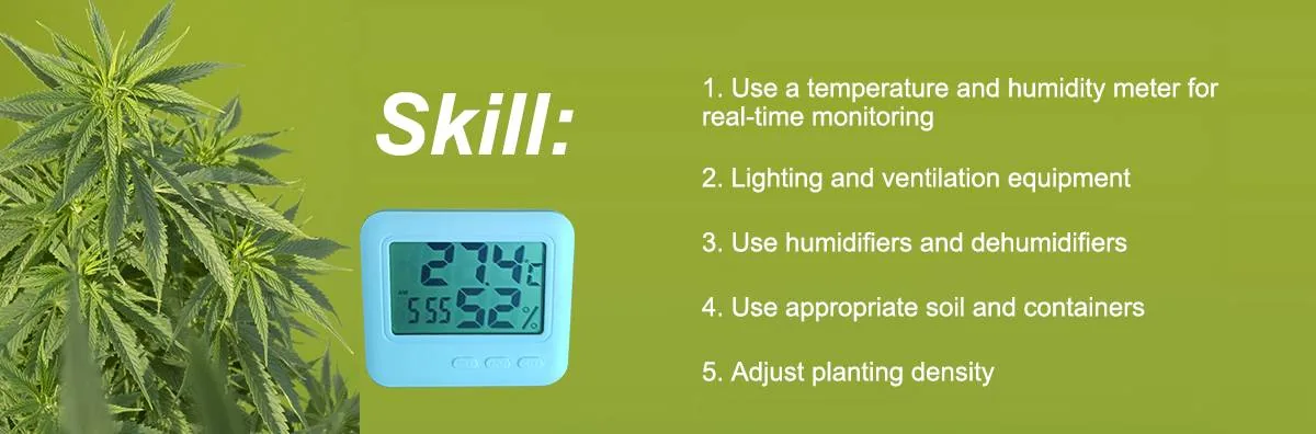 Tips for controlling temperature and humidity Tips for controlling temperature and humidity