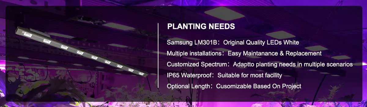 VQ-GLTW050, Waterproof 50Watt LED Tube Grow Light VQ-GLTW050, Waterproof 50Watt LED Tube Grow Light