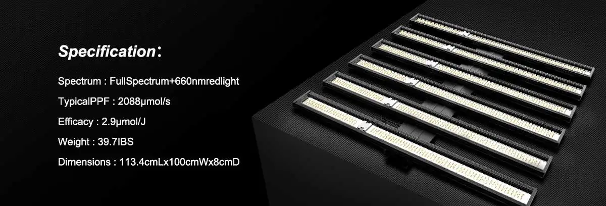  720W cannabis grow light 