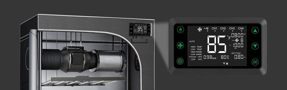 Tent Controller: Easily monitor the environment Tent Controller: Easily monitor the environment